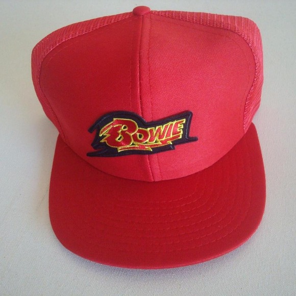 Other - BOWIE TRUCKER SNAPBACK 90S S/M HAT CAP VINTAGE Y2K 00S S4